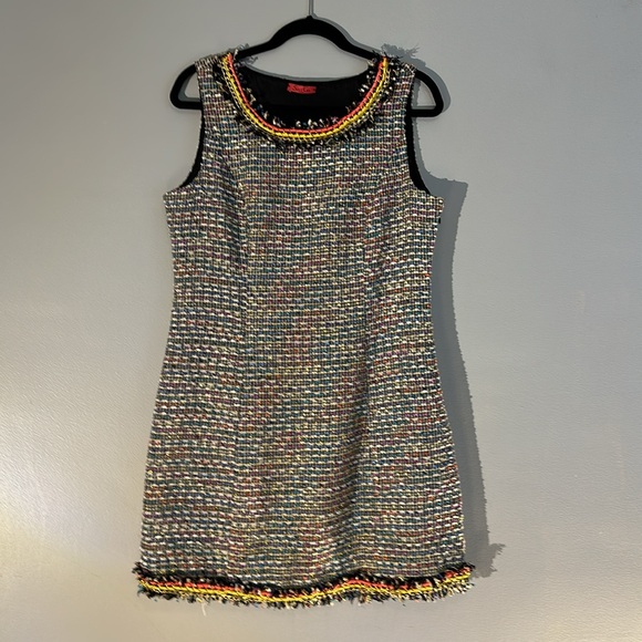 EUC colorful Saint Gil Paris dress size medium - Picture 1 of 11